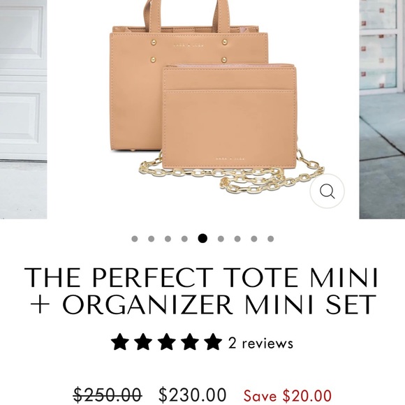 3 way tote bag + organizer set - Picture 9 of 11